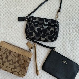 COACH wristlet